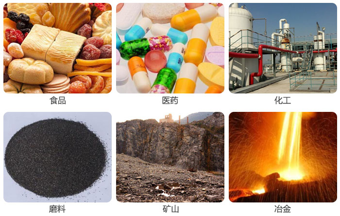 實(shí)驗(yàn)篩用于食品，磨料，醫(yī)藥，化工，冶金等行業(yè)的試驗(yàn)中。